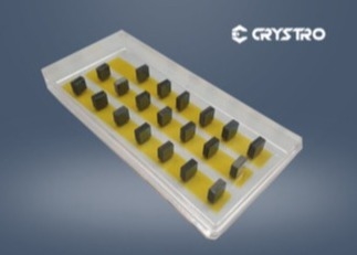 Crystro 3x3 Markierung Lasers Crystal For Building Laser Marking Nd-YAG