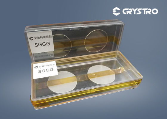 Epitaxial- Dünnfilm-Durchmesser 40mm SGGG einzelner Crystal Wafer