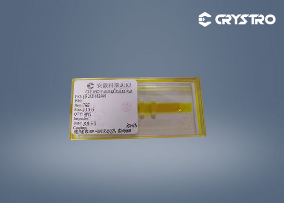 Dia5.2*15mm-Terbium-Gallium Garnet Crystal For Optical Isolator Device