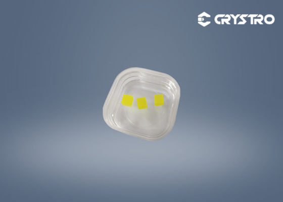 Lackieren Szintillations-einzelnen Kristalles 5x5x5mm des Niveau-0.3%Ce LUAG