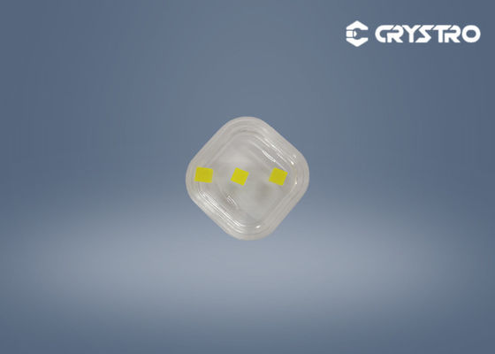 Lackieren Szintillations-einzelnen Kristalles 5x5x5mm des Niveau-0.3%Ce LUAG